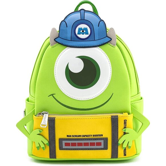 Handbags - Disney Monsters Inc Mike Wazowski Womens Faux Leather Shoulder Bag Purse